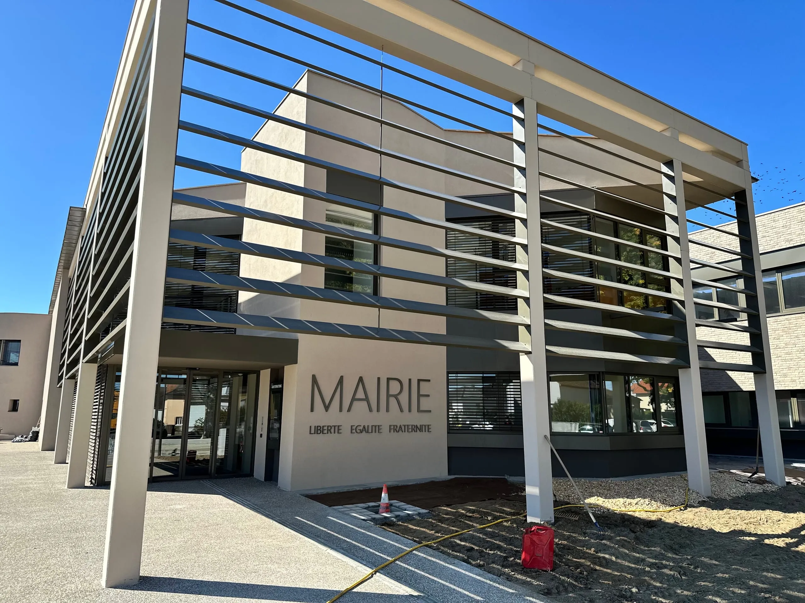 Détail des brise-soleil