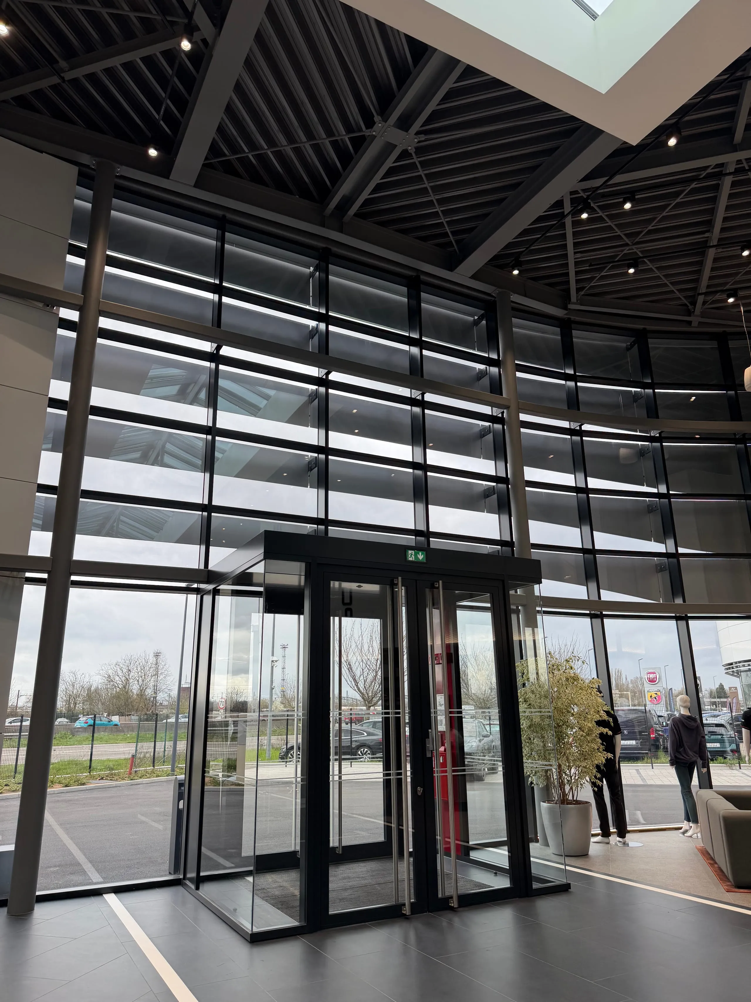 SAS d’entrée vitré