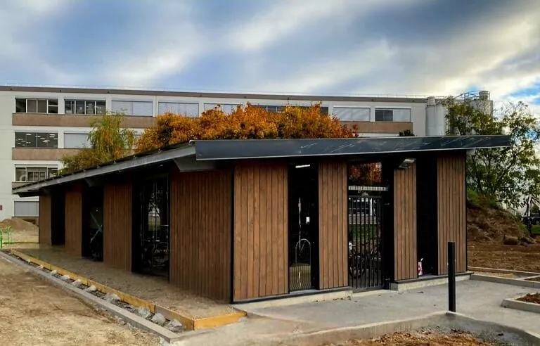 Vue du bâtiment