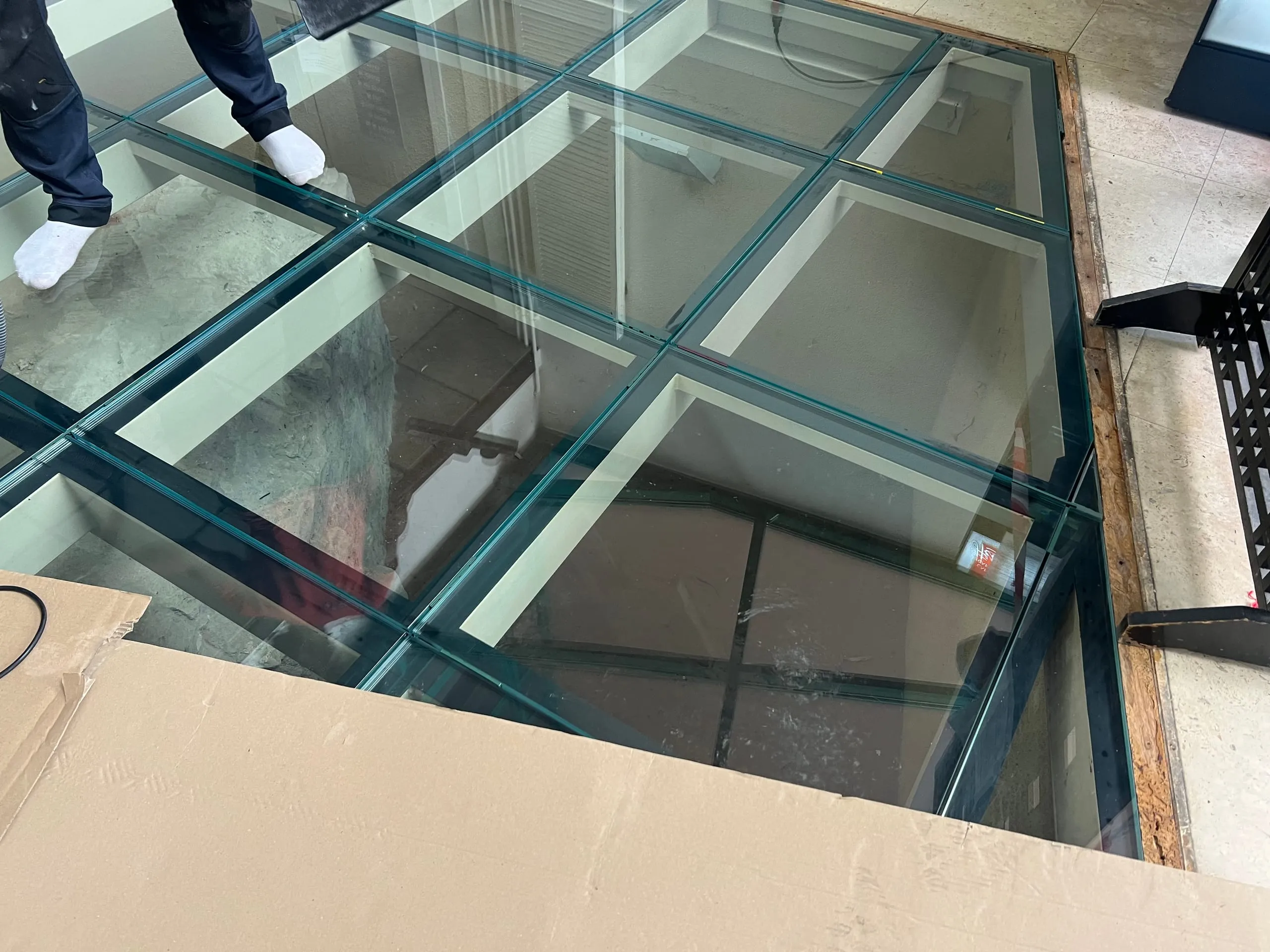 Détail de la structure porteuse