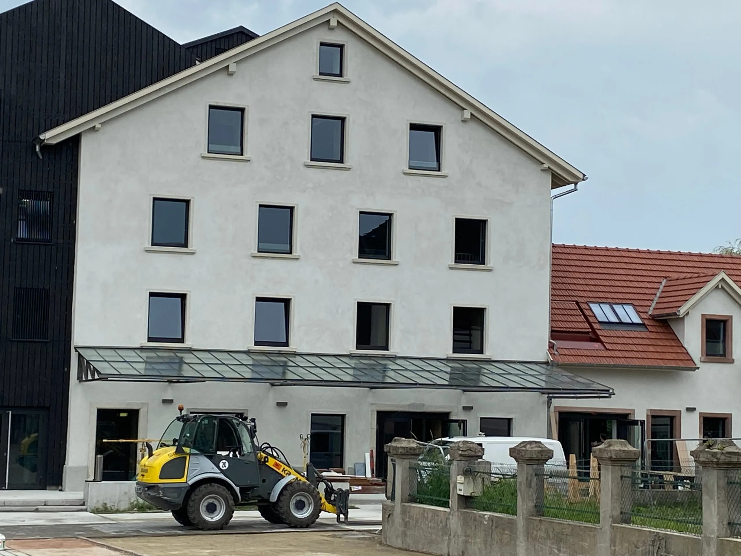 Verrière fixe sur le Moulin de Gerstheim