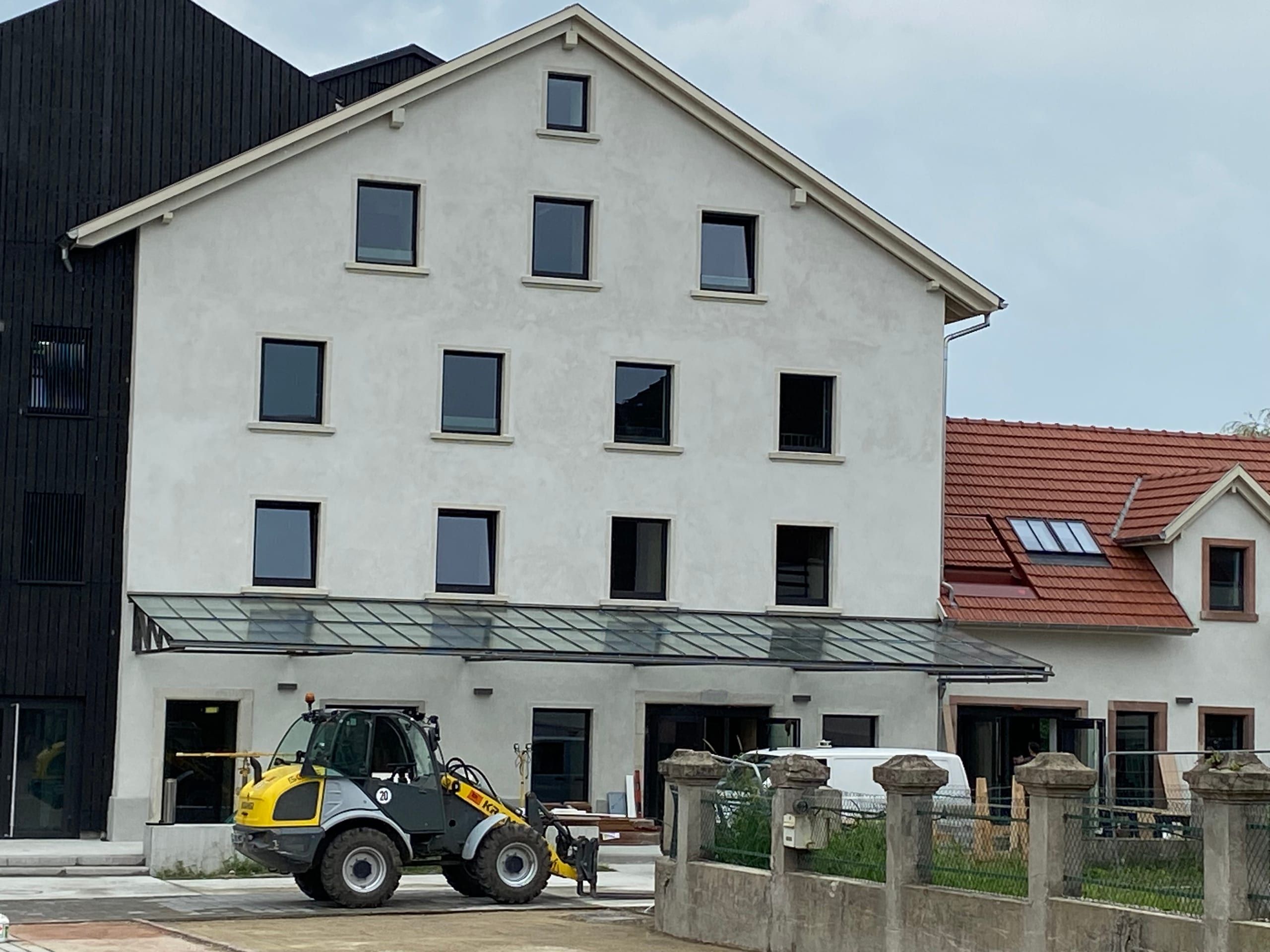 Verrière fixe sur le Moulin de Gerstheim